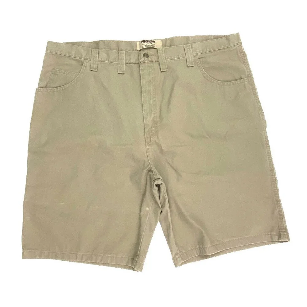 Wrangler Carpenter Men's size‎ 46x10 Beige Shorts